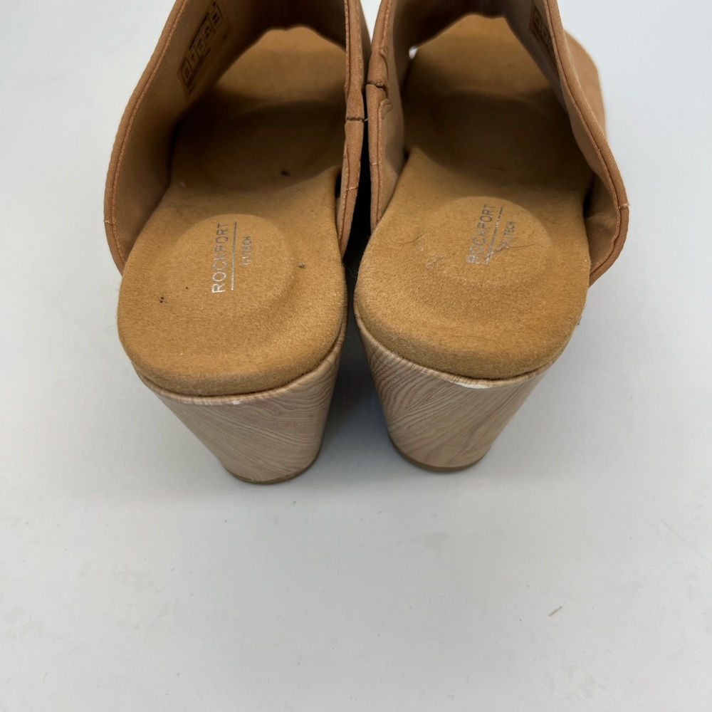 Rockport Tan Open-Toe Slide Sandals for Women - Picture 5 of 6